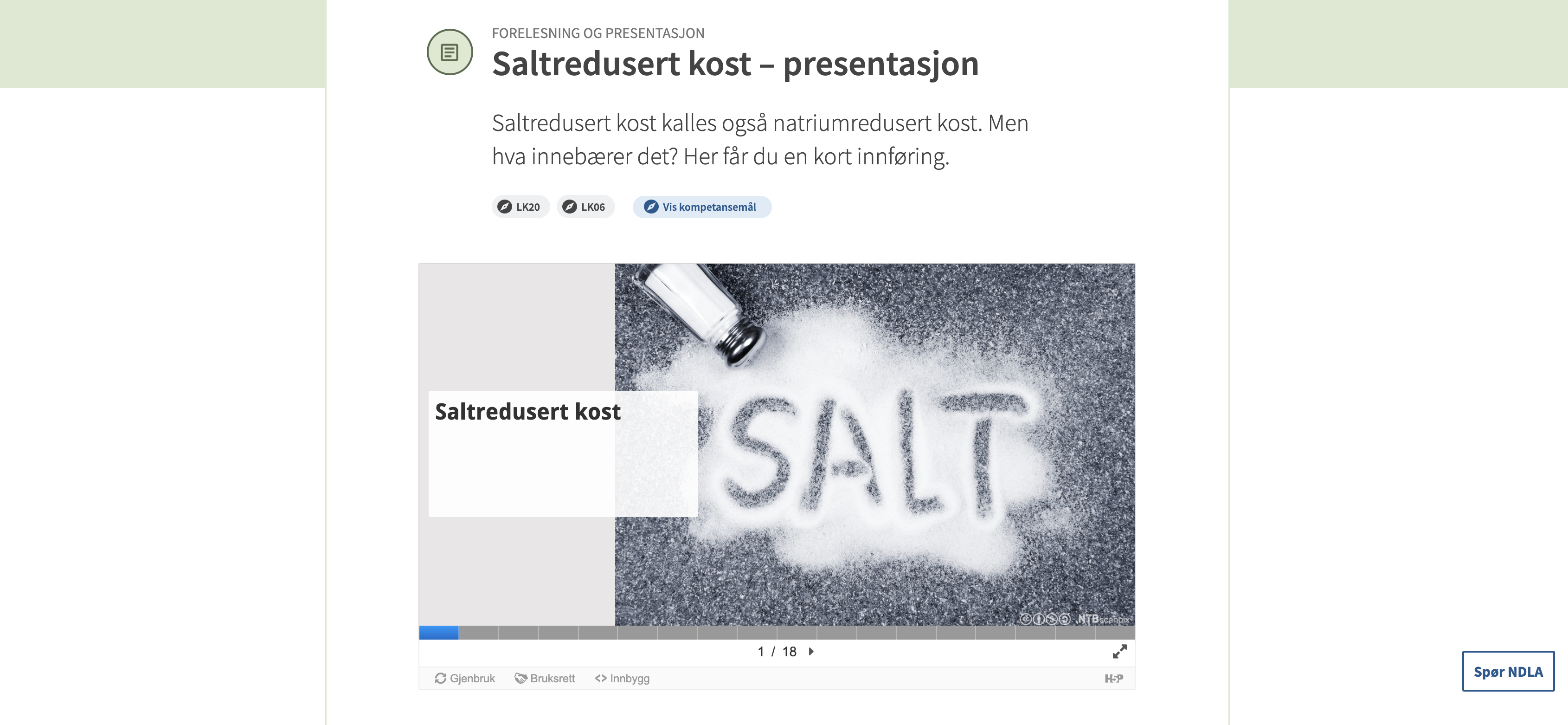 An H5P resource on ndla.no